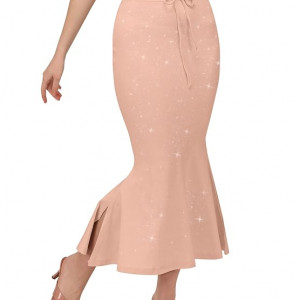 Stretchable Shimmer Saree Shapewear Petticoat for Women