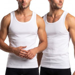 Mens Cool It Regular Fit Vest Pack of 2