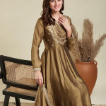 Women’s Silk Embroidery Kurta Pant with Dupatta