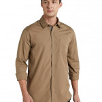Men's Casual Cotton Poplin Shirt