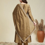 Women’s Silk Embroidery Kurta Pant with Dupatta