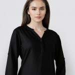Women's Casual Roll Up Sleeves