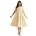 Stylish Women's Pure Cotton Feeding Kurti Gown