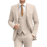 Men's 3 Piece Slim Fit Suit Set