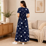 Zipless Maternity Feeding Dress
