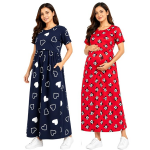 Zipless Maternity Feeding Dress